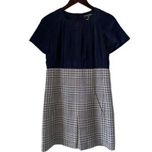 Chanel Boucle & Silk Sheath Dress